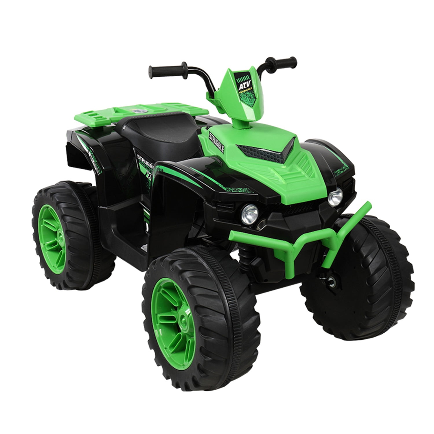 CIPACHO 12V ALL Terrain Vehicle Dual Drive Battery Kids Ride On Cars without Remote Control with Slow Start, Green CIPACHO 12V ALL Terrain Vehicle Dual Drive Battery Kids Ride On Cars without Remote Control with Slow Start, Green