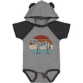 thumbnail image 3 of Inktastic Zebra Safari Animal Sunset Boys or Girls Baby Bodysuit, 3 of 5