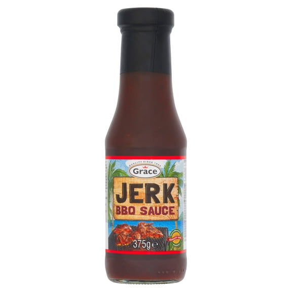 Grace Jamaican Jerk Bbq Sauce 375G, Imported from Britain