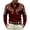 Wine@GC@, variant on CONZONE Mens Western Cowboy Buttons Down Shirts Long Sleeve Shirts for Men Trendy Graphic Lapel Soft Lightweight Tops