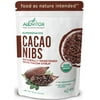 Alovitox Cacao Nibs, Sweetened with Premium Yacon Syrup, Great for Back to School Treats, Certified 100% Organic, Zero Sugar, All Natural Raw Cacao, Delicious Superfood, 8oz Resealable Package