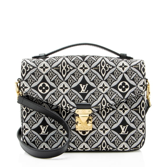 Pre-Owned Louis Vuitton Limited Edition Jacquard Since 1854 Pochette Metis Shoulder Bag