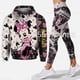 thumbnail image 4 of Sudadera con capucha de Mickey para mujer, conjunto de pantalones de Yoga de Mickey, pantalones deportivos, medias con capucha, ropa deportiva de moda, novedad de 2024, 4 of 5