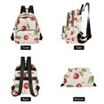 thumbnail image 4 of FORMRS Mini Backpack Purse for Women Quilted Travel Daypack Casual Shoulder Bag, Watercolor Cherry, 4 of 7