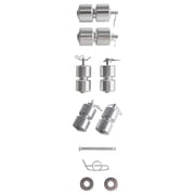Aluminum Roller Replacement Kit for Lift Trailer Assist Quick Installation GORILLA-LIFT Trailer Tailgate