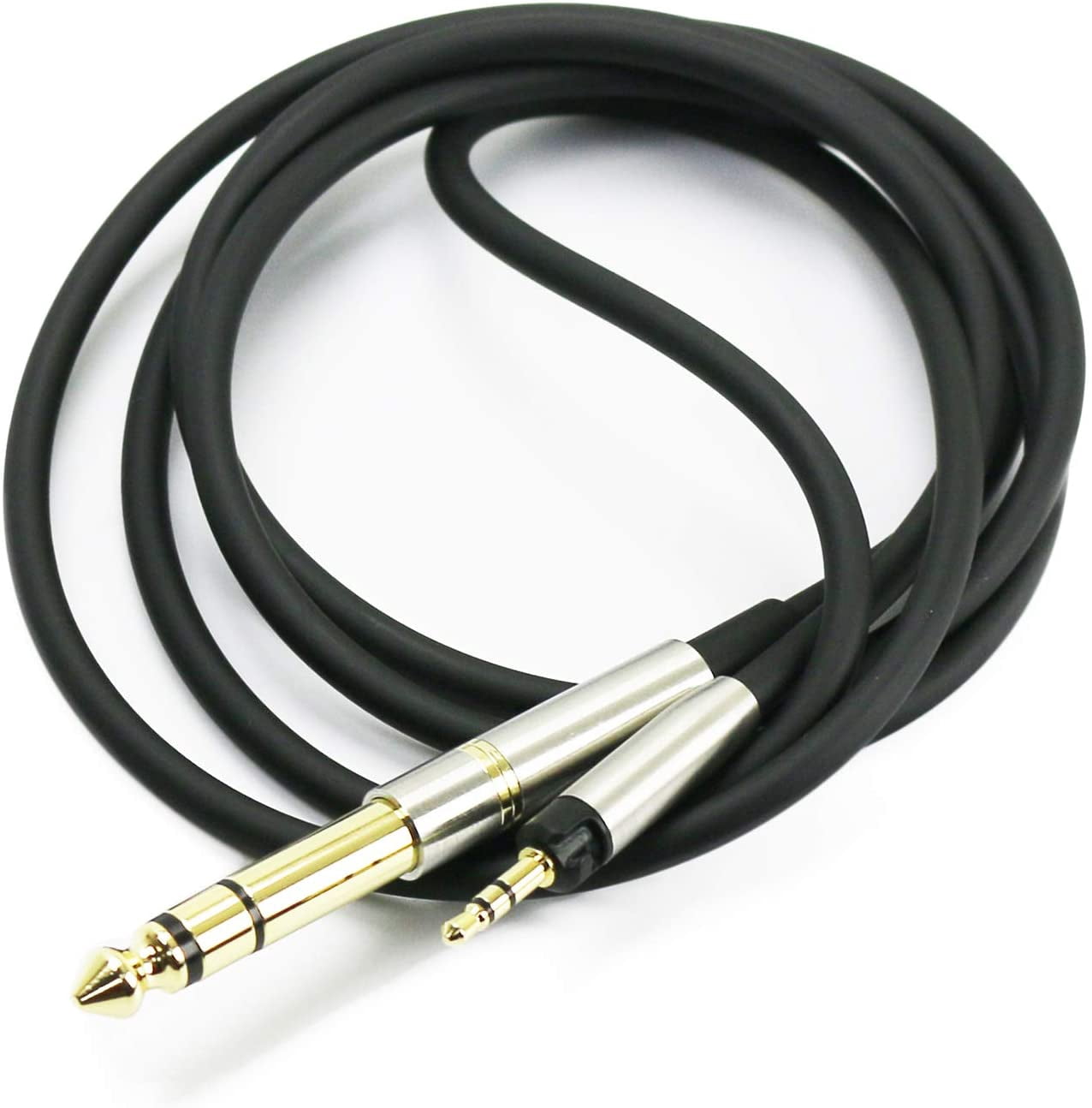 Câble Audio De Rechange NewFantasia Compatible Sennheiser HD598, HD599, HD560s, HD620S - 2,5m Avec Adaptateur 6,35mm
