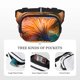 thumbnail image 5 of Balery Bioluminescent Underwater Flower Mochila Cinturón para Mujeres y Hombres, Bolsa de Cintura Impermeable de Doble Capa con Correa, 5 of 9