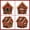 A, variant on DIY Diamond Art Painting Gingerbread House Kit, DIY Wooden Christmas Craft Kits, Wooden Assembled Little House Set Mosaic Making Kits for Christmas Tree Holiday Party Decor