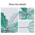 thumbnail image 6 of Luoshdecor Christmas Glitter Poinsettia Flowers, Artificial Christmas Tree Picks Flowers Ornaments for Xmas Tree Wreath Garland Wedding Party DIY Decor 11.8 in, 6 of 6