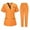 Orange, variant on Hvyesh Scrubs Sets for Women Plus Size Medical Uniforms Stretchy Scrub Pants and Tops Jogger Scrubs Nurse Uniforms