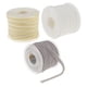 thumbnail image 1 of Cinta de terciopelo para coser, decorar, hacer manualidades, adornos y hacer moños. Blanco Beige Gris, 1 of 9