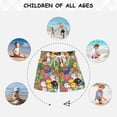 thumbnail image 6 of FORMRS Boys Swim Trunks Quick Dry Mesh Lining Beach Boardshorts, Sizes XS-XL, Colorful Birds Pattern, 6 of 7