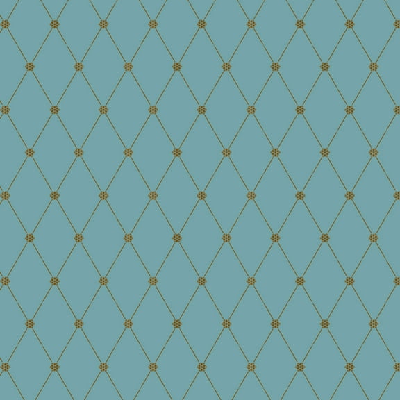 Winterthur Empire Diamond Wallpaper (Small) Wall Stencil | Home Decor Stencils for Painting on Walls, Floors, Ceiling, Canvas, Signs, Wood | Reusable Stencil | W033S by Designer Stencils