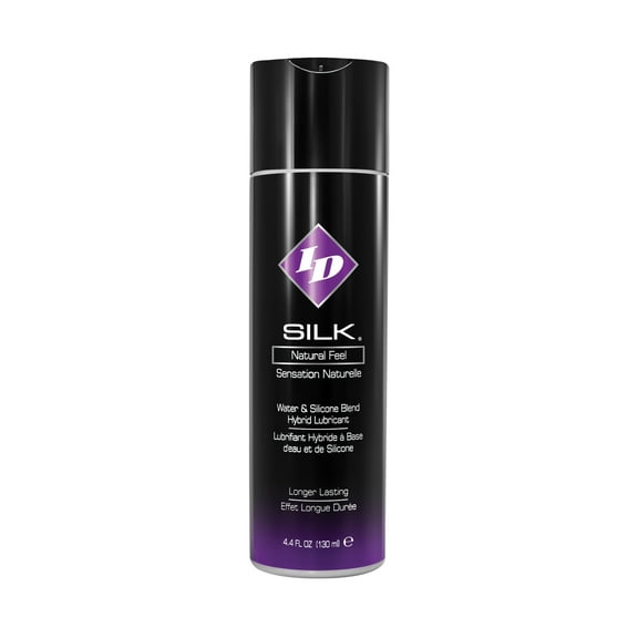 ID Silk Natural Feel Lubricant - 4.4 oz Flip Cap Bottle