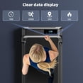 thumbnail image 5 of Walking Pad Treadmill for Home - Folding Treadmills with Handle Bar Portable Compact Fold up Indoor Foldable Handles Electric Walk Pads Small Spaces Mini Running Quiet Under Bed Office, 5 of 7