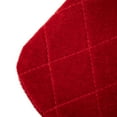 thumbnail image 4 of Northlight 19" Quilted Red Velvet HO! HO! HO! Embroidered Christmas Stocking, 4 of 6