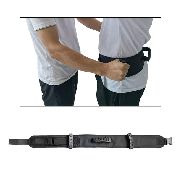 Eslinga de elevación del , correa de pierna desmontable, cinturón de cintura de transferencia antifricción cómodo y transpirable para ancianos M Baoblaze Cinturón para caminar