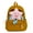 Yellow, variant on Faraee Womens Cute Backpack Lightweight School College Bookbag Teens Large Corduroy Laptop Bag Black