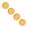Yellow, variant on Macaron Spit Bone Dish Household Snack Small Dish Pickle Dish Plastic Snack Cake Dish For Dining Table Party Garbage Plate Blue 4Pcs