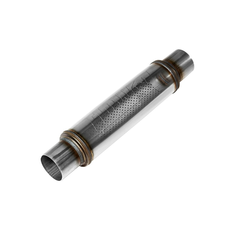 Flowmaster 71415 FlowFX Muffler, 2.25 In/Out, Round, Moderate