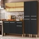 thumbnail image 2 of Cocina Integral Madesa Emilly Voice 169cm Marrón/Negro, 2 of 5
