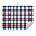 thumbnail image 5 of Ryvnso Checkered Grid-b2 Dish Drying Mat for Kitchen Countertop 16x18 Small Dish Pad Drainer Rack Dish Sink Mats, 5 of 7