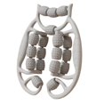 thumbnail image 3 of Rodillo muscular de 18 ruedas, rodillo de , rodillo de espuma, máquina de , pierna de mano Gris kusrkot rodillo de masaje, 3 of 8