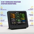 Logia 5in1 Weather Station, Indoor/Outdoor Digital Monitor w