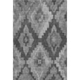 thumbnail image 2 of Addison Rugs Mayfield Premium Machine Washable Transitional Aztec Gray Rectangle Rug, 8' x 10', 2 of 7