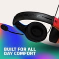 thumbnail image 4 of PDP Gaming LVL40 Wired Stereo Gaming Headset with Noise Cancelling Microphone: Blue/Red - Nintendo Switch, 4 of 15
