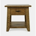 thumbnail image 2 of Jofran Telluride Rustic Distressed Acacia End Table with Storage, 2 of 5