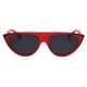thumbnail image 2 of Gafas de terre de gato para mujer Lentes de gradiente clásico Tonos de moda vintage Gafas tamaño 400 , marco rojo y lente gris negro, se describe BLESIY Gafas de sol de la moda de las mujeres, 2 of 6