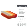 thumbnail image 5 of Silipint: Silicone Go Go Bowls: Set Of 4 - Marigold - Sizes 10, 20, 25 & 30oz - Dishwasher-Microwave-Freezer-Oven Safe, Food Storage Containers, 5 of 7