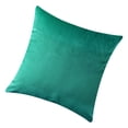 thumbnail image 2 of Funda de almohada de terciopelo cuadrado con forma de almohada, color sólido, decoración de sofá, funda de almohada, verde claro sidaley HA003042-01, 2 of 6