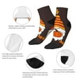 thumbnail image 3 of Goofa Fall Gnomes Pattern Non Slip Socks with Grips for Elderly, Crew Socks Yoga Hospital Socks Cushioned Sole Gripper Socks for Men Women, 3 of 5
