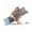 Grey, variant on Parojati 20×54 inch Long Body Pillow for Adults - Firm Body Pillow Insert with Shredded Blue Memory Foam, Adjustable Height, Soft Support for Side Sleeping, Pregnant Women, Washable ( Grey)