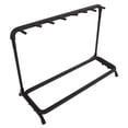 thumbnail image 6 of Glarry Guitar Stand 7 Holder Guitar Rack Band Stage Bass Acoustic Guitar Display, 6 of 14