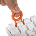 thumbnail image 5 of Uxcell Keycap Puller Switch Remover DIY Tool Fixing Keyboard Plastic for Mechanical Keyboard, Orange 5 Pack, 5 of 6