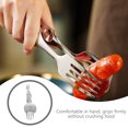 thumbnail image 2 of Raindrops Stainless Steel Salad Tongs for Home Use Strong Heat Resistant Ergonomic Design 1Pc, 2 of 7