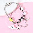 thumbnail image 1 of Adornos de Sanrio Hello Kitty Kuromi Cinnamoroll moda linda chica de moda Pandora pulsera con cadena aleación plata regalos de vacaciones xuanjing unisex, 1 of 2