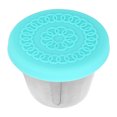 thumbnail image 1 of Contenedor De Aderezo Para Ensaladas Para Llevar, 70 Ml Salón De Belleza Taza De Aceite Esencial Condimento De Acero Inoxidable Contenedor De Aderezo Para Ensaladas Con Tapa De Silicona(azul), 1 of 5