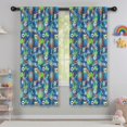 thumbnail image 5 of Blackout Kids Curtains,Football and Splash Blue Pattern Children's Insulated Curtains Set Of 2,Bedroom Essentials,Toddler Room Decor 42"x63", 5 of 5