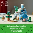 thumbnail image 4 of LEGO Minecraft The Frozen Peaks 21243 Building Toy Set (304 Pieces), 4 of 9