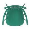 thumbnail image 4 of SAFAVIEH Clifton Outdoor Patio Arm Chair, Matte Olive Green, Set of 2, 4 of 10