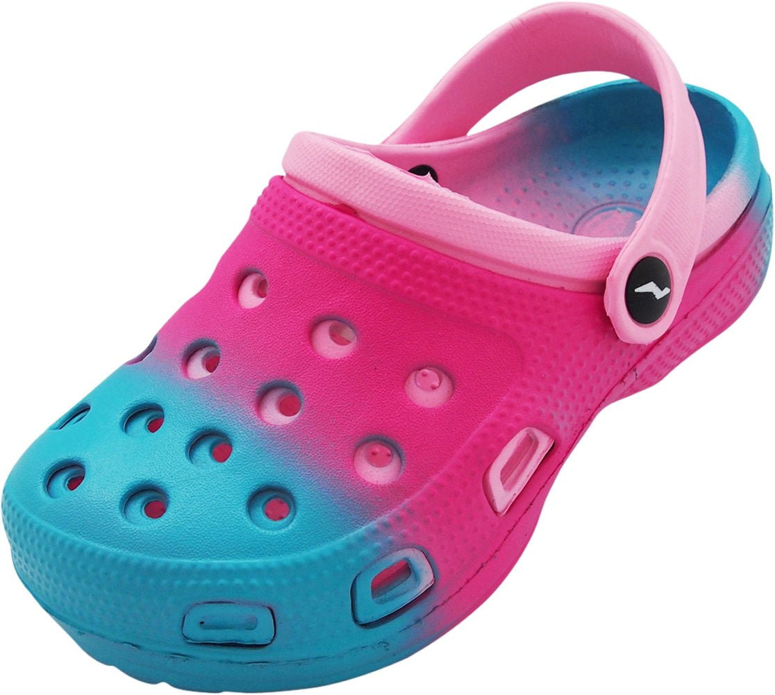 Unisex Cute Cartoon Comfortable Hole Shoes Anti Slip Water Shoes for Kids Girls Boys N//C Kids Tie Dye Clog