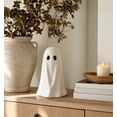 thumbnail image 4 of KAEHF8G Paper Mache Ghost Decoration, Cute Freestanding Ghost Figurine Ornament, Celebrate Halloween Tabletop Decor for Mantel Shelf Desk Entryway, Fall Holiday Home Party Display, 4 of 5