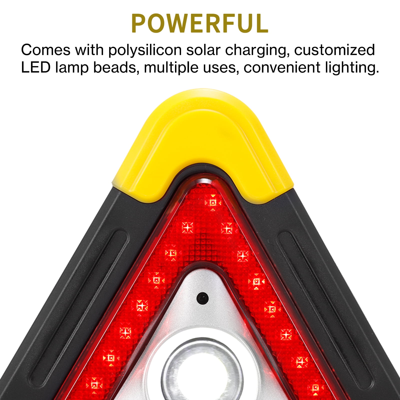 Highpower-Mini-LED-Frontblitzer Triangel
