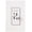 White, variant on Lutron S2-Lfsq-Wh Skylark Dimmer & Fan Control, White
