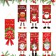 thumbnail image 5 of Bandera colgante de Papá Noel, decoraciones navideñas para el hogar, adornos navideños 2024, regalos de Navidad y Año Nuevo 2025, 5 of 5