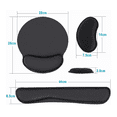 thumbnail image 5 of Juego Mouse Teclado Malubero Reposamuñecas Negro 3 pz, 5 of 5